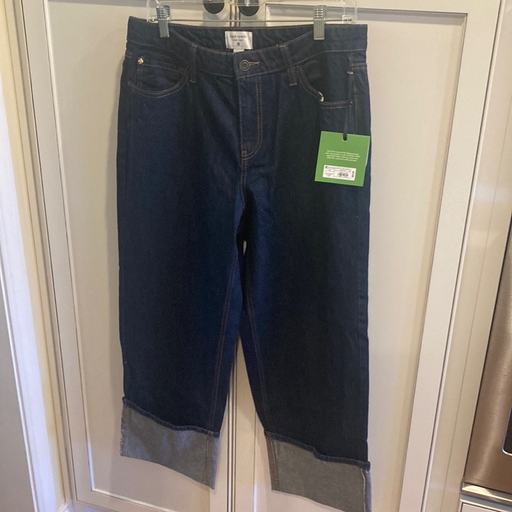 Kate Spade for Target cropped cuffed jeans